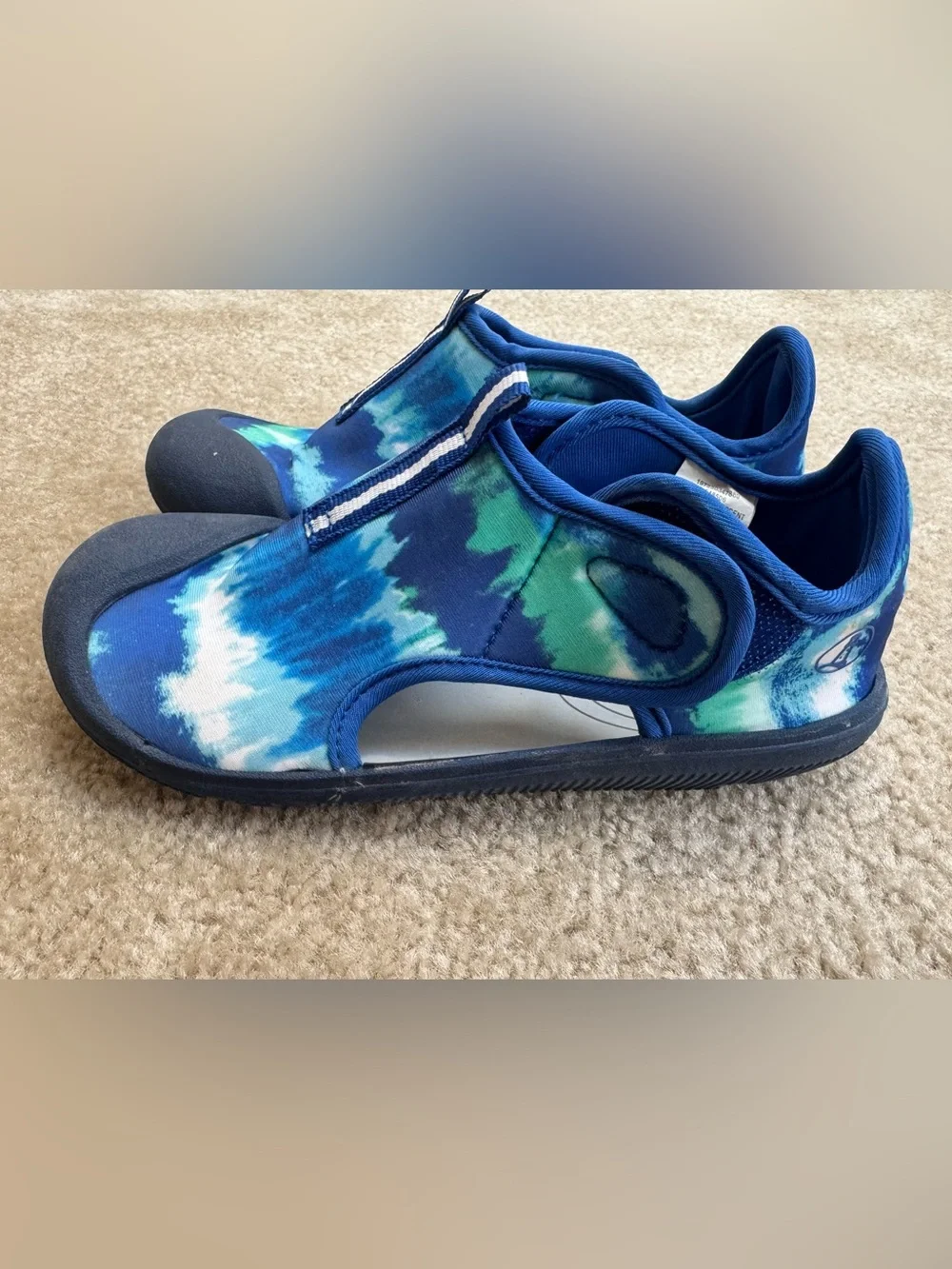 Lands' End Sz 13 Youth Blue Youth Slip-On Water/Beach Shoes